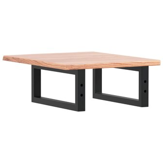 Badkamer wandschap staal en massief eikenhout 6