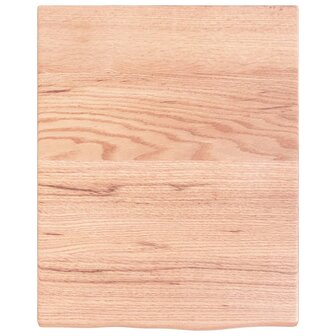 Badkamer wandschap staal en massief eikenhout 8