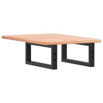 Badkamer wandschap staal en massief eikenhout 6