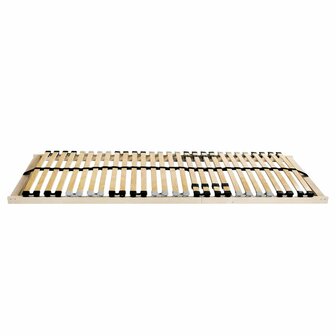 Lattenbodem Bruin 70 x 190 cm Massief beukenhout 2