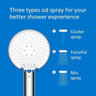 Verstuiverfles Philips Zwart Plastic 7