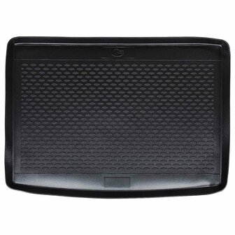 Kofferbakmat Zwart geschikt voor VW GOLF SPORTSVAN 2014- Rubber 1