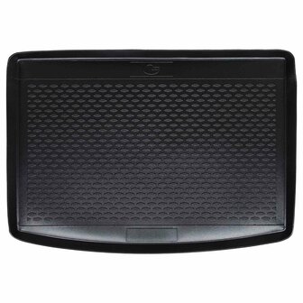 Kofferbakmat Zwart geschikt voor SEAT ARONA 2017- Rubber 1