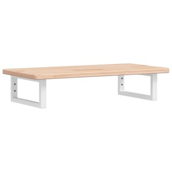 Badkamer wandschap staal en massief eikenhout 2