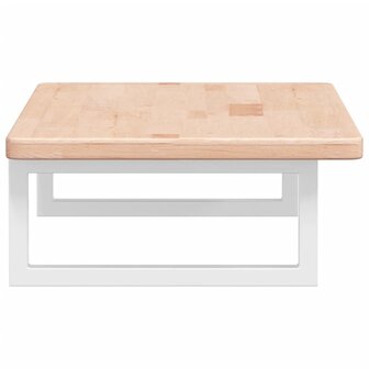 Badkamer wandschap staal en massief eikenhout 5