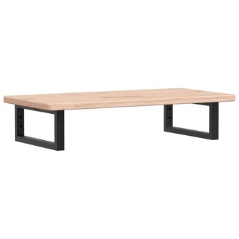 Badkamer wandschap staal en massief eikenhout 2