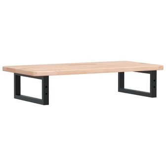 Badkamer wandschap staal en massief eikenhout 6
