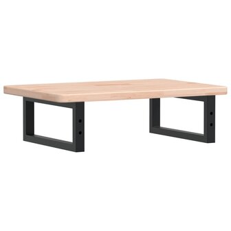 Badkamer wandschap staal en massief eikenhout 6