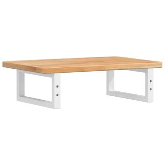 Badkamer wandschap staal en massief eikenhout 6
