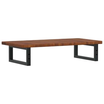 Badkamer wandschap staal en massief eikenhout 5