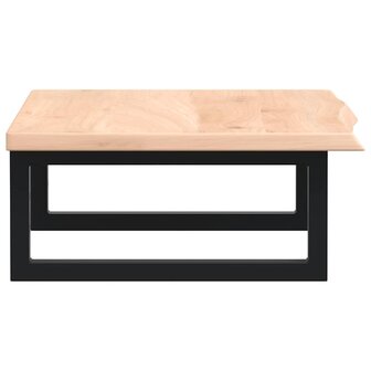 Badkamer wandschap staal en massief eikenhout 5