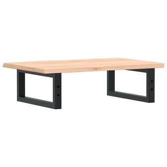 Badkamer wandschap staal en massief eikenhout 6