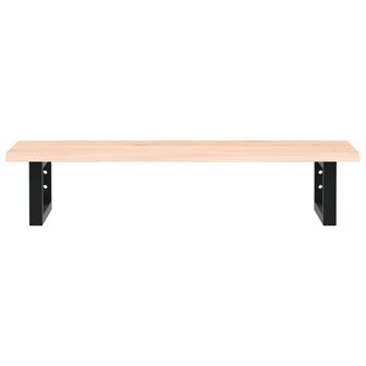 Badkamer wandschap staal en massief eikenhout 4
