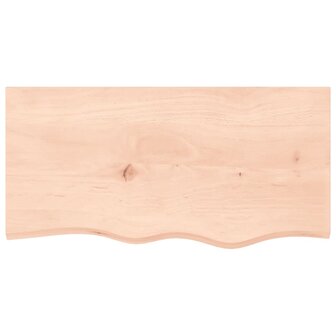 Badkamer wandschap staal en massief eikenhout 8