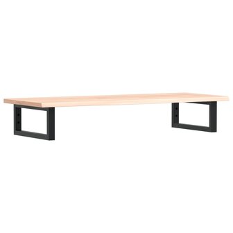 Badkamer wandschap staal en massief eikenhout 2