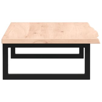 Badkamer wandschap staal en massief eikenhout 5