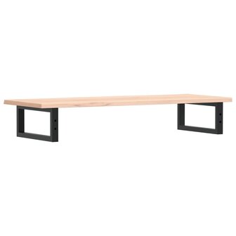 Badkamer wandschap staal en massief eikenhout 6
