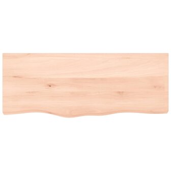Badkamer wandschap staal en massief eikenhout 8