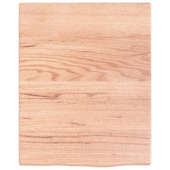 Badkamer wandschap staal en massief eikenhout 8