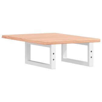 Badkamer wandschap staal en massief eikenhout 6