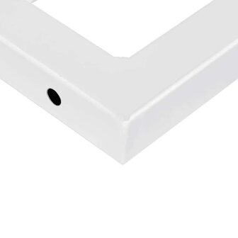 Badkamer wandschap staal en massief eikenhout 10