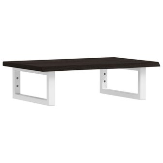 Badkamer wandschap staal en massief eikenhout 2