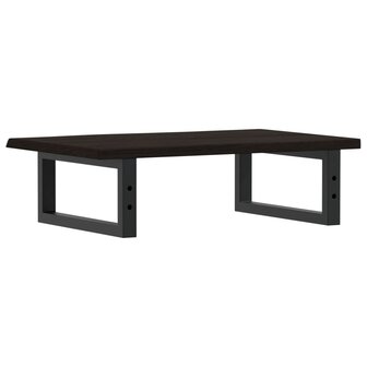 Badkamer wandschap staal en massief eikenhout 6