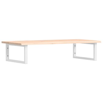 Badkamer wandschap staal en massief eikenhout 2