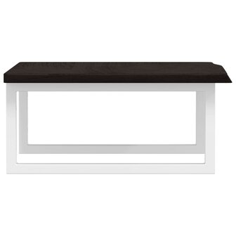 Badkamer wandschap staal en massief eikenhout 5