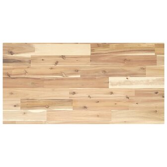Badkamer wandschap staal en massief acaciahout 8
