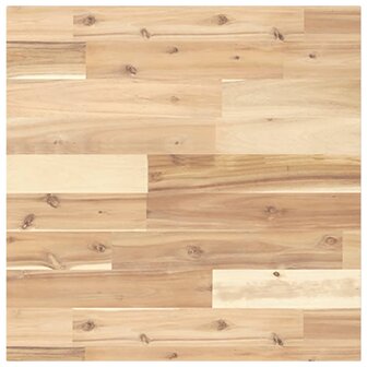 Badkamer wandschap staal en massief acaciahout 8