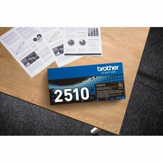 Originele Toner Brother TN-2510 Zwart 2