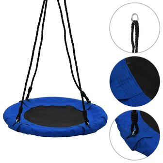 Schommel 100 kg 60 cm blauw 1