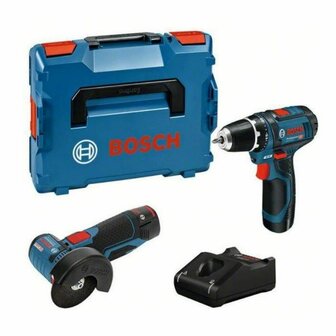 Gereedschapset BOSCH GSR 12V-15, GWS 12V-76 1