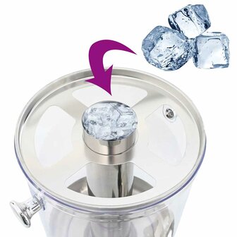 Sapdispenser roestvrij staal 8 L 6