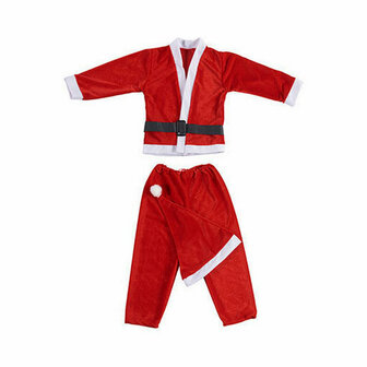 Krist+ Wit Rood Kerstman 0-2 Jaar Baby verkleedkleding 1