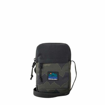 Schoudertas Rip Curl Slim Pouch Search Camo Zwart 1