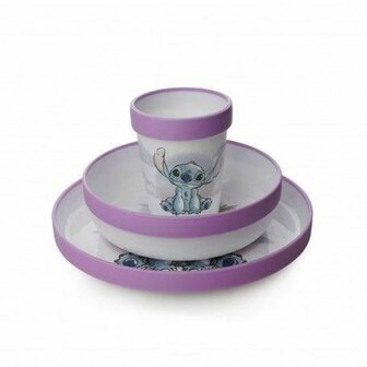 Kinderserviesset Disney Melamine 3 Onderdelen (2 Stuks) 3