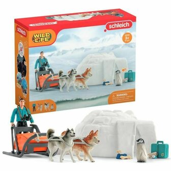Playset Schleich 42558 Wild Life Antarctica Expedition Set 16 Onderdelen 19 Onderdelen 1