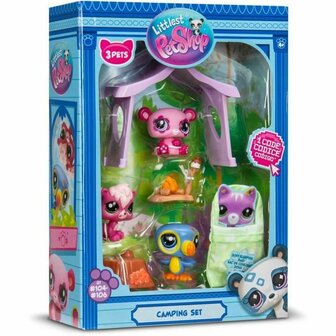 Playset Bandai Littlest Pet Shop Camping 3