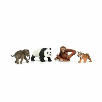 Playset Schleich My First Asian Animals 4 Onderdelen 2