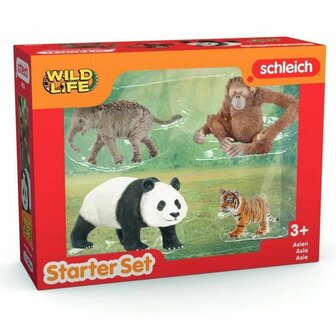 Playset Schleich My First Asian Animals 4 Onderdelen 4