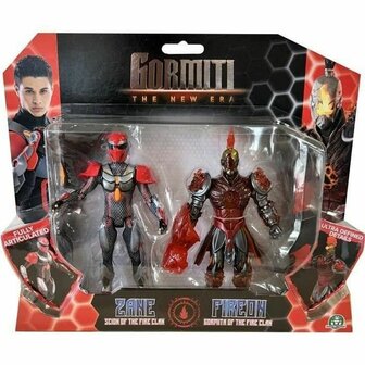 Playset Gormiti GORMITI - Scion and Gormiti associated Fire - Zane and Fireon 15 cm 1