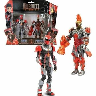 Playset Gormiti GORMITI - Scion and Gormiti associated Fire - Zane and Fireon 15 cm 2