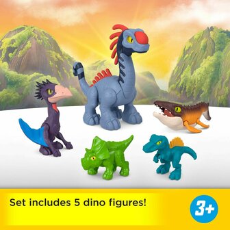 Playset Imaginext Jurassic World Multicolour 10 Onderdelen 2