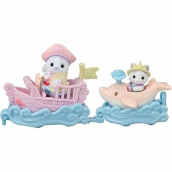 Playset Sylvanian Families Amusement Park Ride - Ride the Waves Multicolour 4