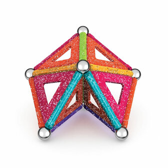 Playset Geomag Glitter (35 Onderdelen) 4