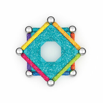 Playset Geomag Glitter (22 Onderdelen) 3