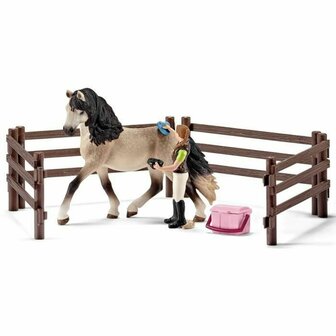 Playset Schleich Andalusian horses care kit 1