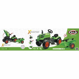 Traptractor Falk Xtractor 2048AB Groen 4